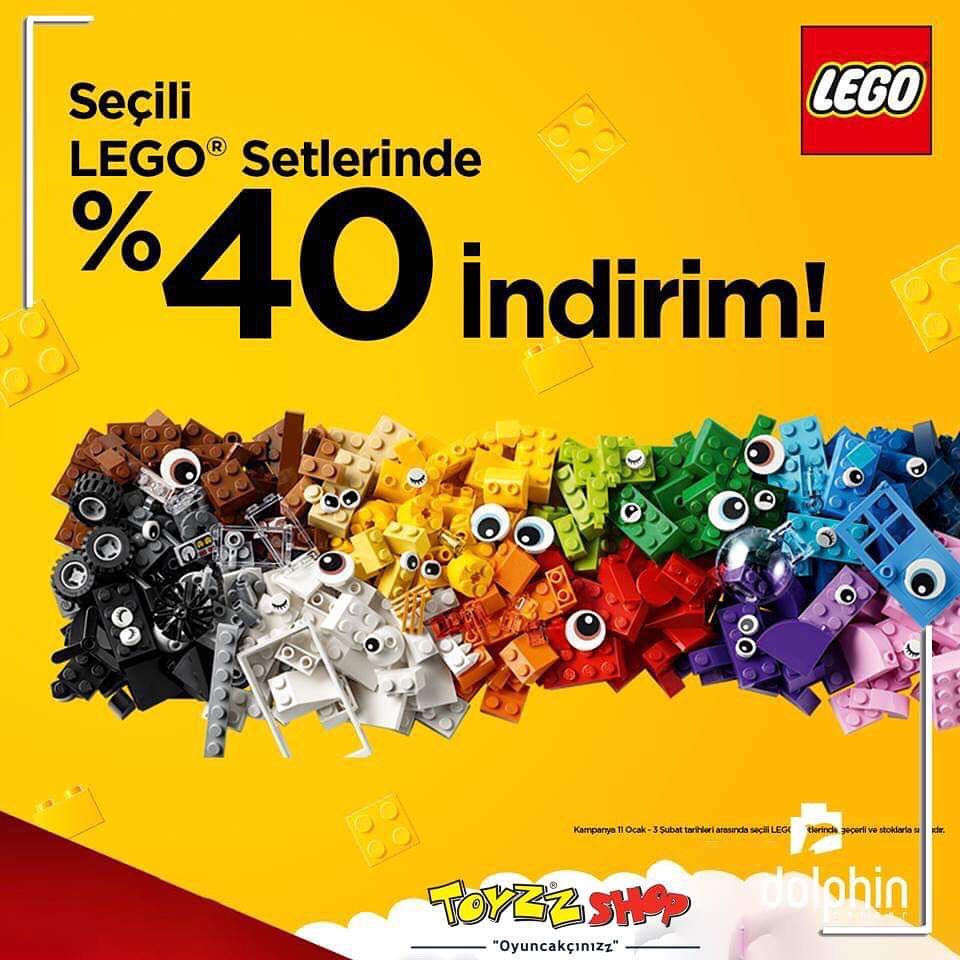 Lego Setlerinde %40 İndirim!